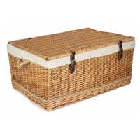 The Willow Basket 72cm Rope Handled Trunk Picnic Basket