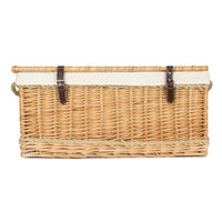 The Willow Basket 72cm Rope Handled Trunk Picnic Basket