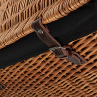 The Willow Basket 60cm Double Steamed Chest Picnic Basket