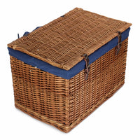 The Willow Basket 60cm Double Steamed Chest Picnic Basket