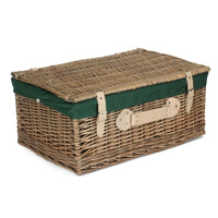 The Willow Basket 56cm Antique Wash Picnic Wicker Basket