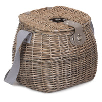 The Willow Basket Antique Wash Fishing Creel