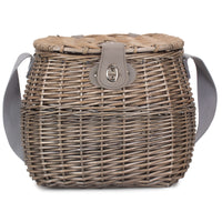 The Willow Basket Antique Wash Fishing Creel