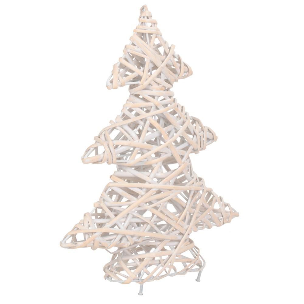 The Willow Basket White Wash Christmas Tree