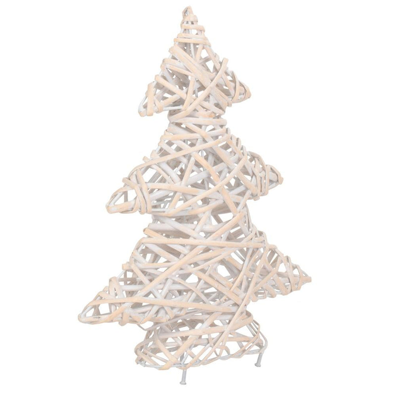 The Willow Basket White Wash Christmas Tree