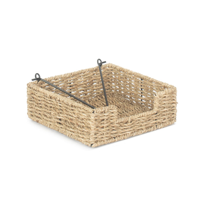 The Willow Basket Seagrass Napkin Holder