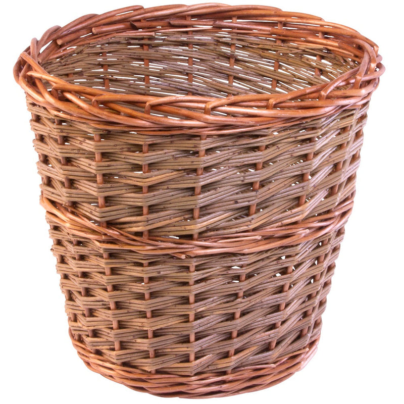 Small Somerset Round Wicker Waste Paper Bin