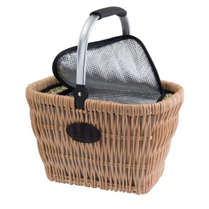 The Willow Basket Swing Handle Wicker Cooler Basket