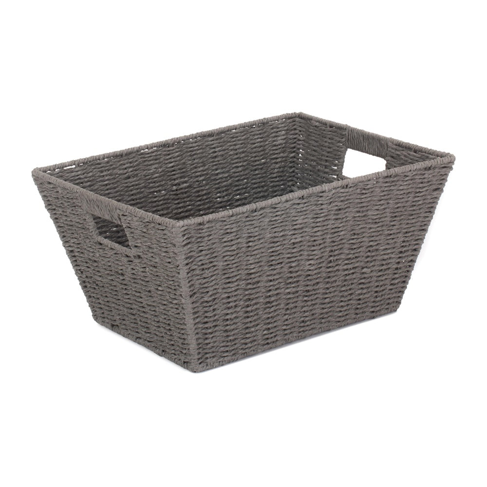 Grey Paper Rope Deep Tray