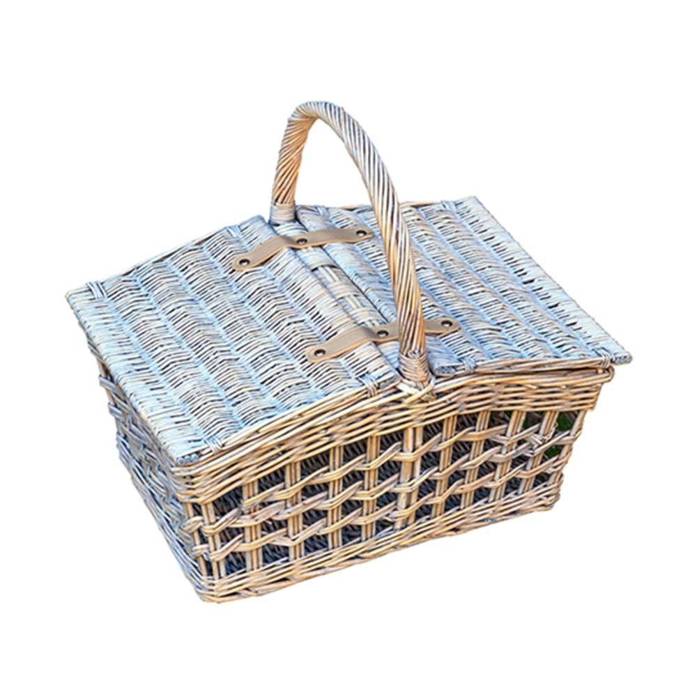Provence Open Weave Empty Picnic Basket