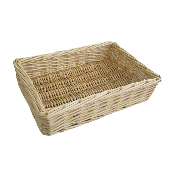 The Willow Basket Rectangular Straight-Sided Wicker