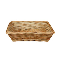 The Willow Basket Tapered Split Willow Serving Tray