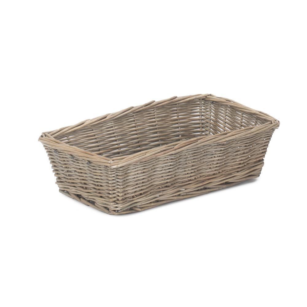 The Willow Basket Antique Wash Tapered Serving Tray