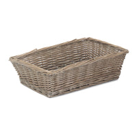 The Willow Basket Antique Wash Tapered Serving Tray