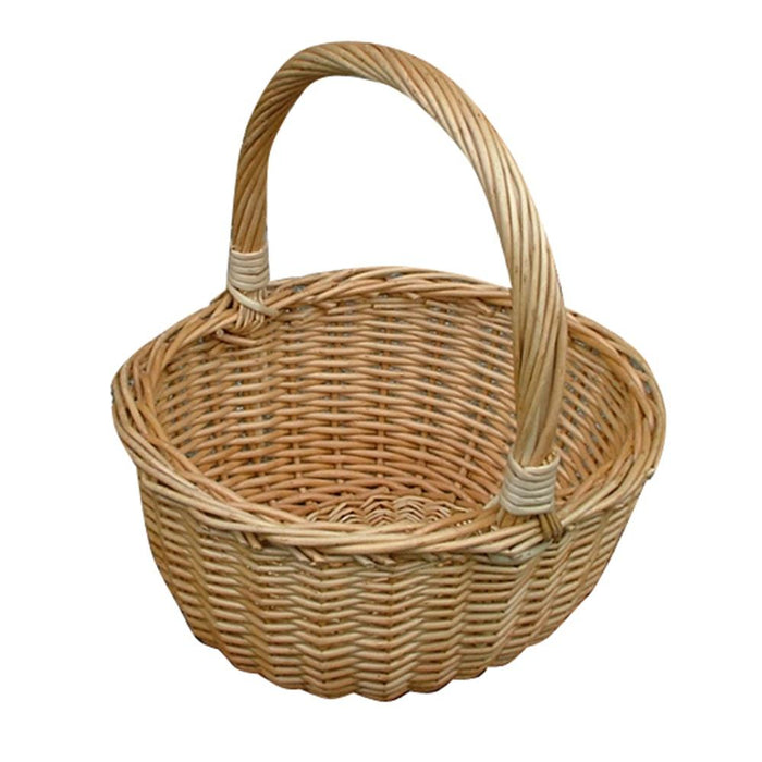 The Willow Basket Childs Buff Hollander Shopping Basket