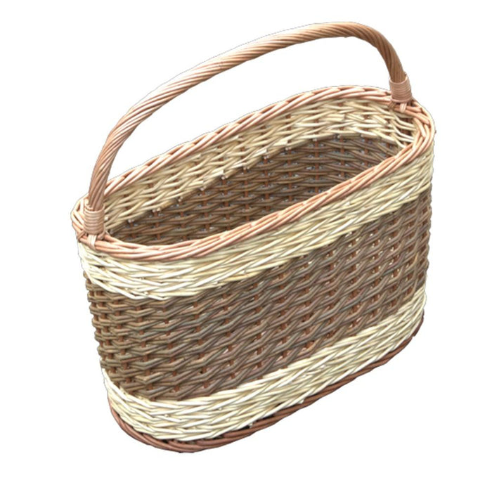 The Willow Basket Picnic Shopping Basket