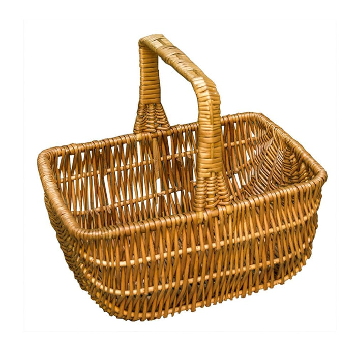 The Willow Basket Southport Wicker Shopping Basket
