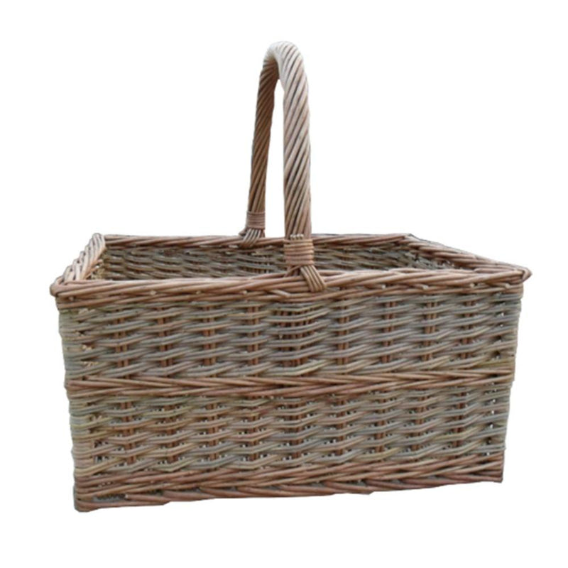 The Willow Basket Triple Weave Butchers Shopping Basket