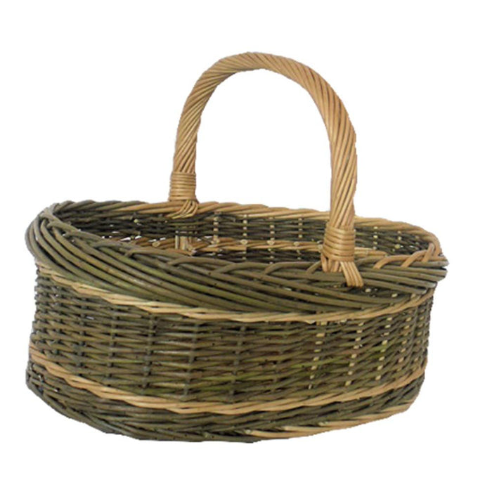 The Willow Basket White Willow Norfolk Shopping Basket