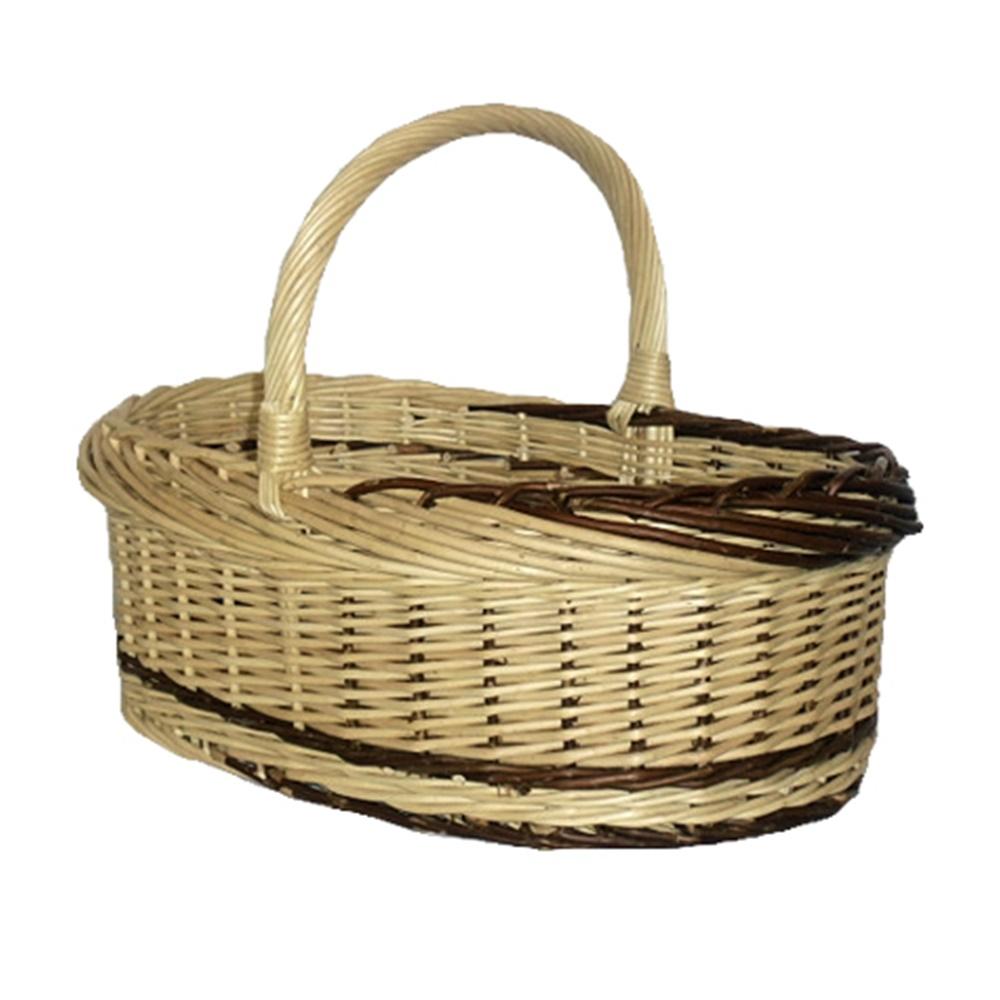 Rustic Willow Norfolk Shopping Basket