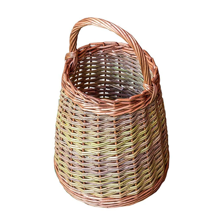 The Willow Basket Wicker Berry Collecting Basket