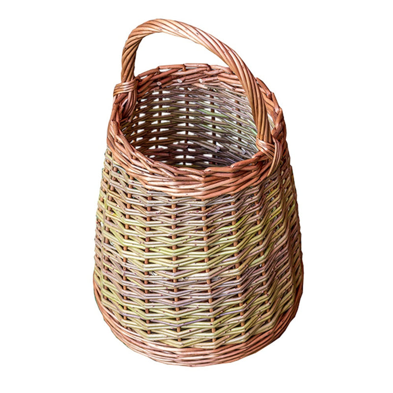 The Willow Basket Large Wicker Berry Collecting Basket