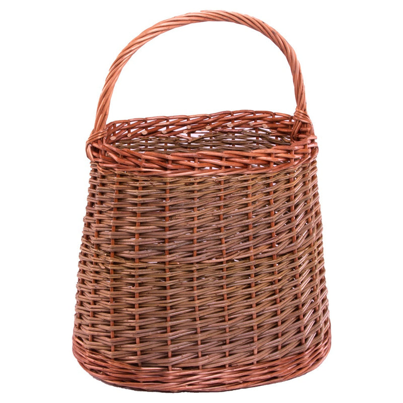 The Willow Basket Wicker Orchard Collecting Basket