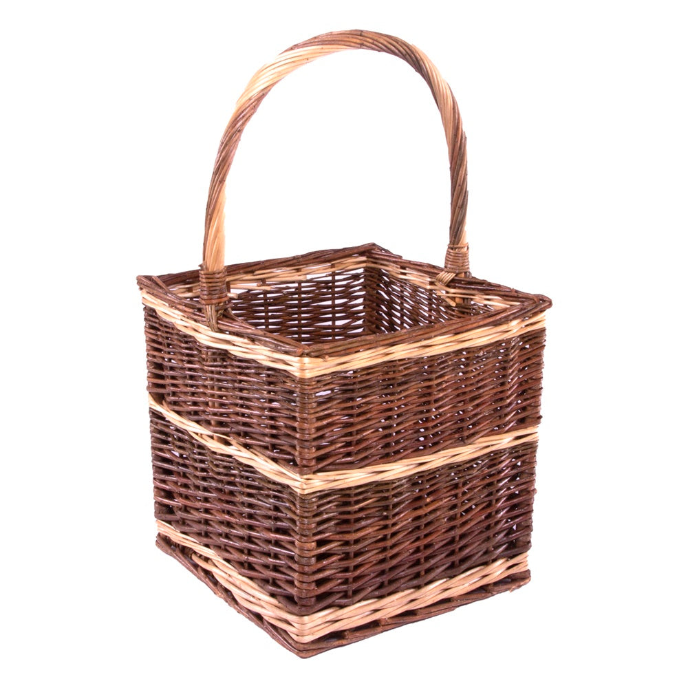 Beaufort Retangular Wicker Shopping Basket