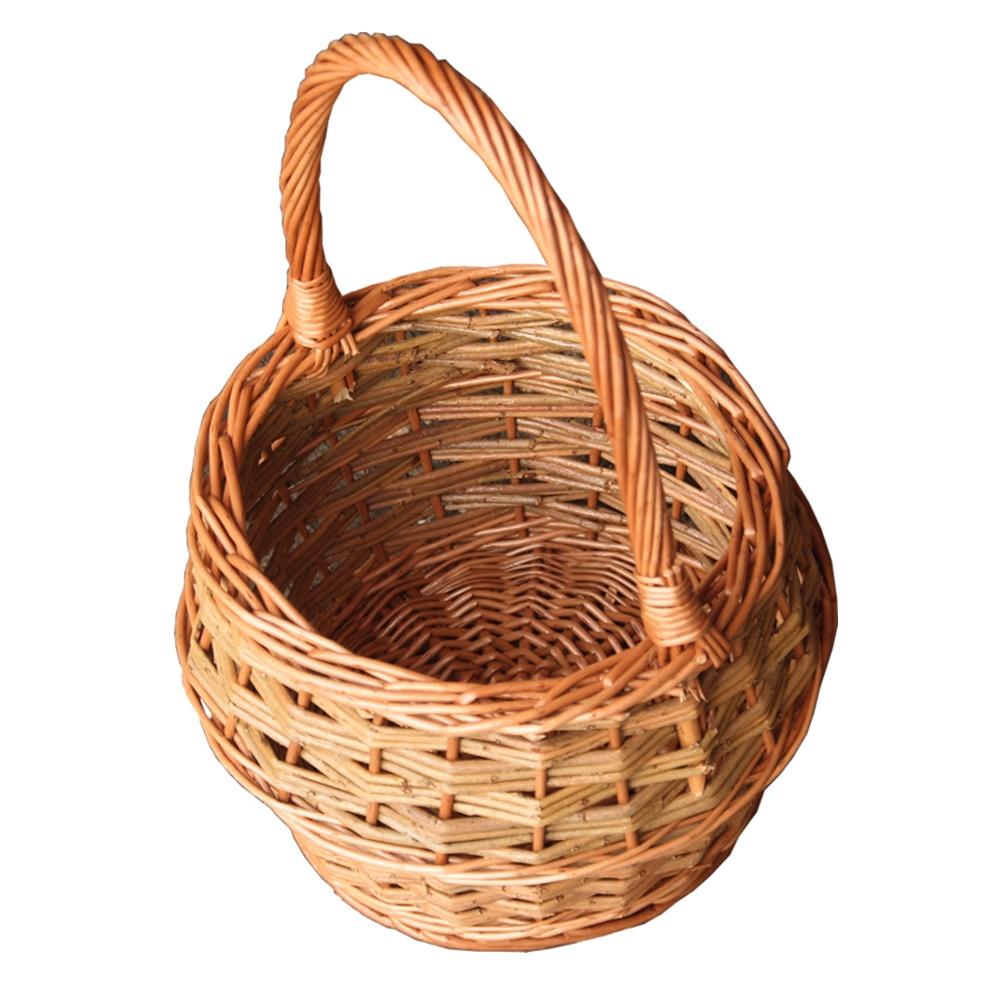 Small Rustic Egg Shopping Basket