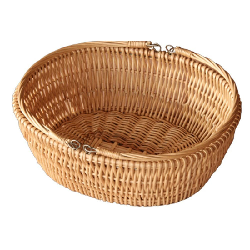 The Willow Basket Oval Market Shopping Basket