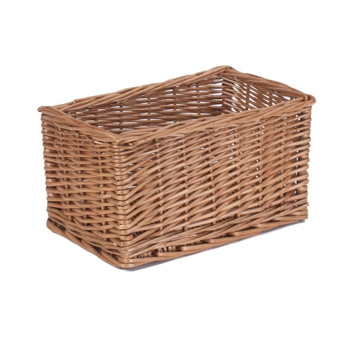 The Willow Basket Double Steamed Wicker Storage Basket