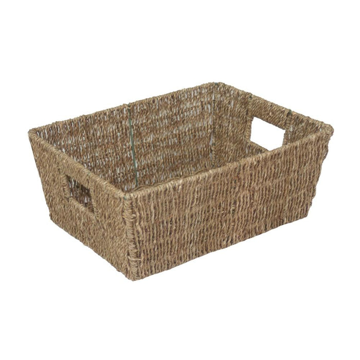 The Willow Basket Large Tapered Seagrass Basket