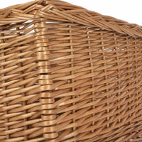 The Willow Basket Kitchen Vegetable Wicker Basket