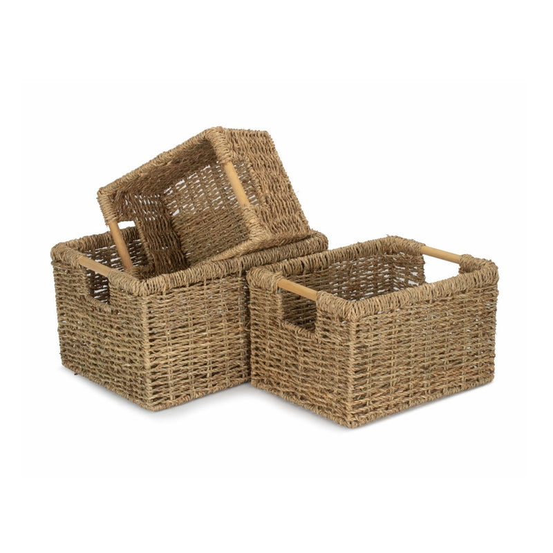 The Willow Basket Nordic Seagrass Storage Basket