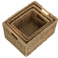 The Willow Basket Nordic Seagrass Storage Basket
