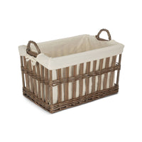 The Willow Basket Malmo Openwork Laundry Storage Basket