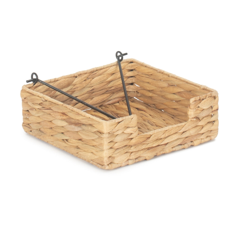 The Willow Basket Water Hyacinth Napkin Holder