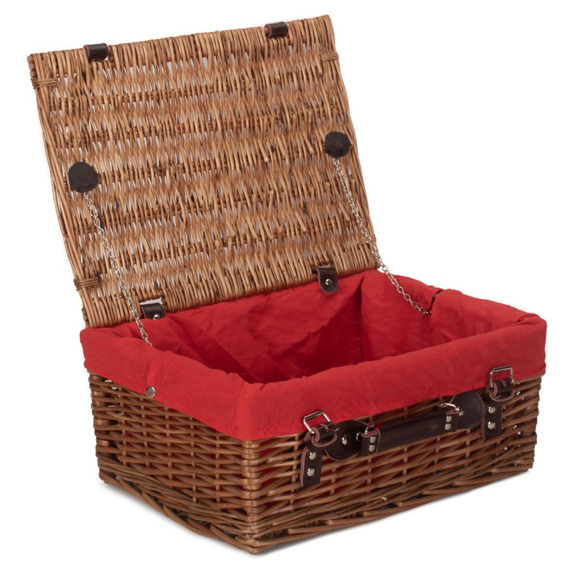 The Willow Basket Double Steamed 40cm Picnic Basket