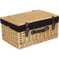 The Willow Basket Buff 51cm Picnic Basket