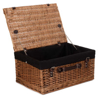 The Willow Basket Double Steamed 51cm Picnic Basket