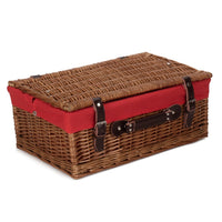 The Willow Basket 46cm Double Steamed Picnic Basket