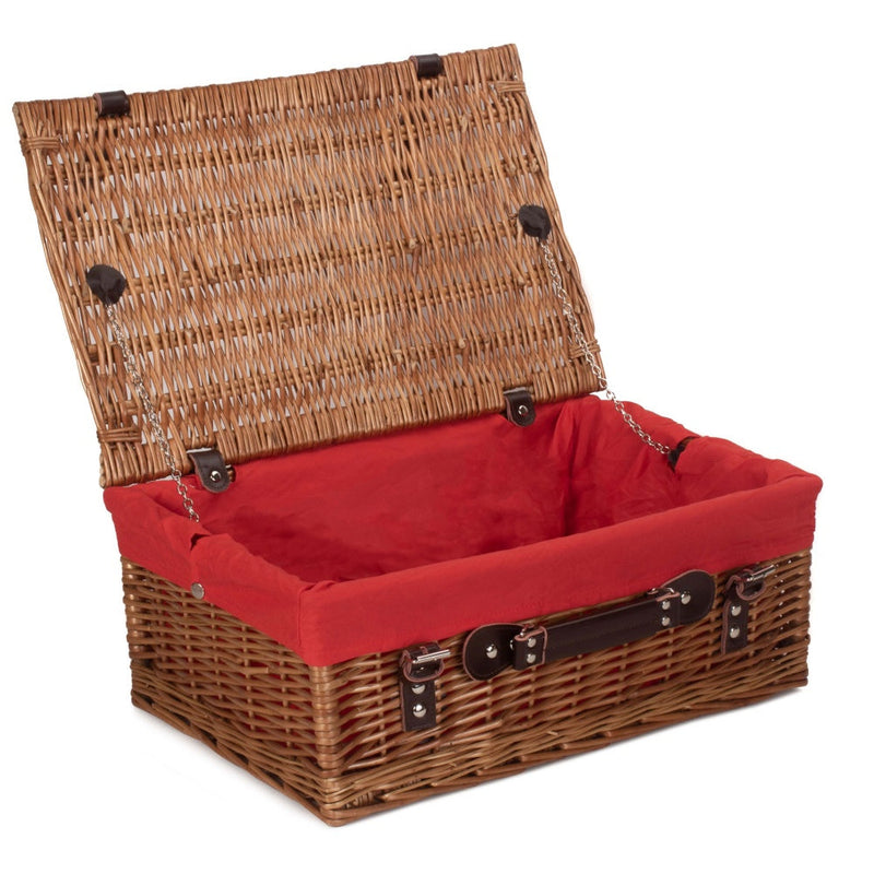 The Willow Basket 46cm Double Steamed Picnic Basket