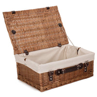 The Willow Basket 46cm Double Steamed Picnic Basket