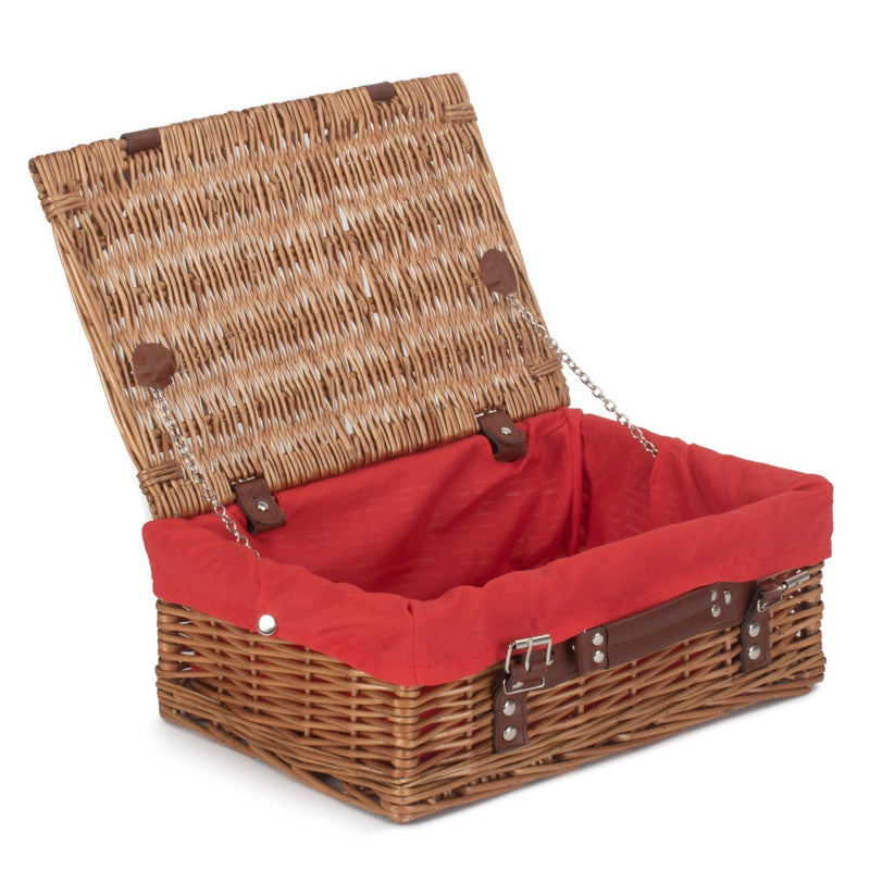 The Willow Basket Double Steamed Wicker Picnic Basket