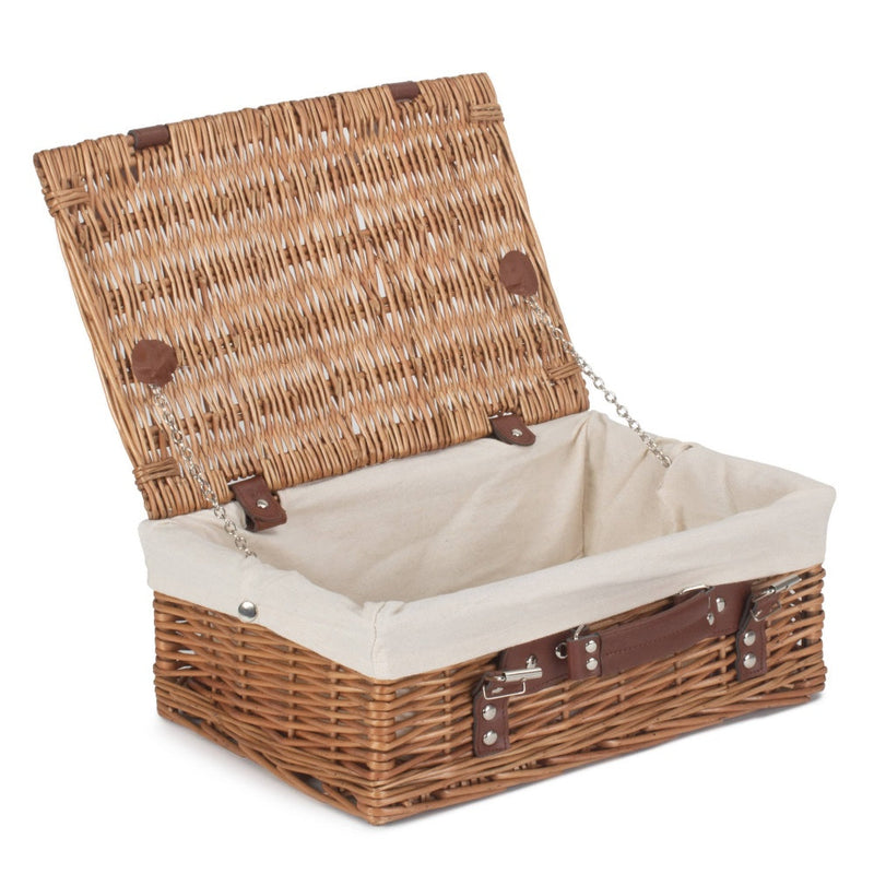 The Willow Basket Double Steamed Wicker Picnic Basket