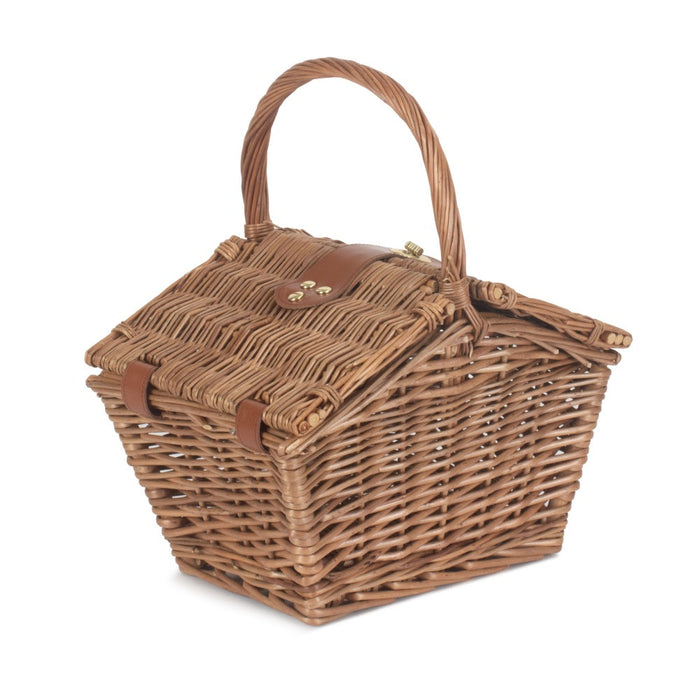 The Willow Basket Small Elegant Picnic Wicker Basket