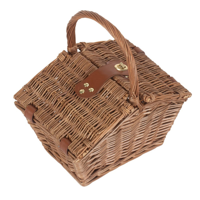 The Willow Basket Small Elegant Picnic Wicker Basket