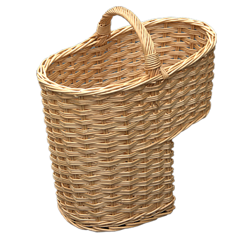 Single Weave Stair Basket